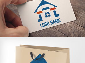 房地產(chǎn)建筑物業(yè)公司中介咨詢Logo設(shè)計(jì) 從高清素材到AI起航